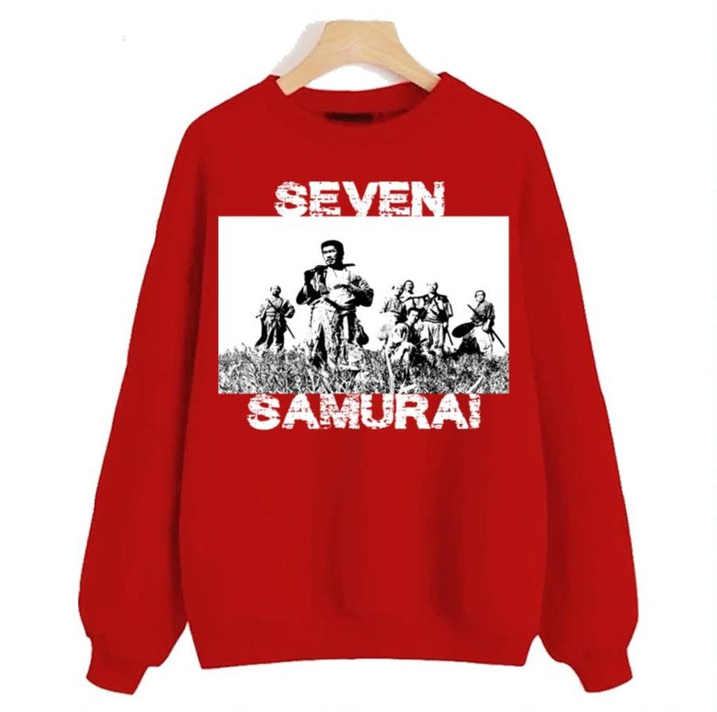 Retro Design Of Seven Samurai 7 Samurai Unisex Sweatshirt - T-Shirt, Sweatshirt, Hoodie