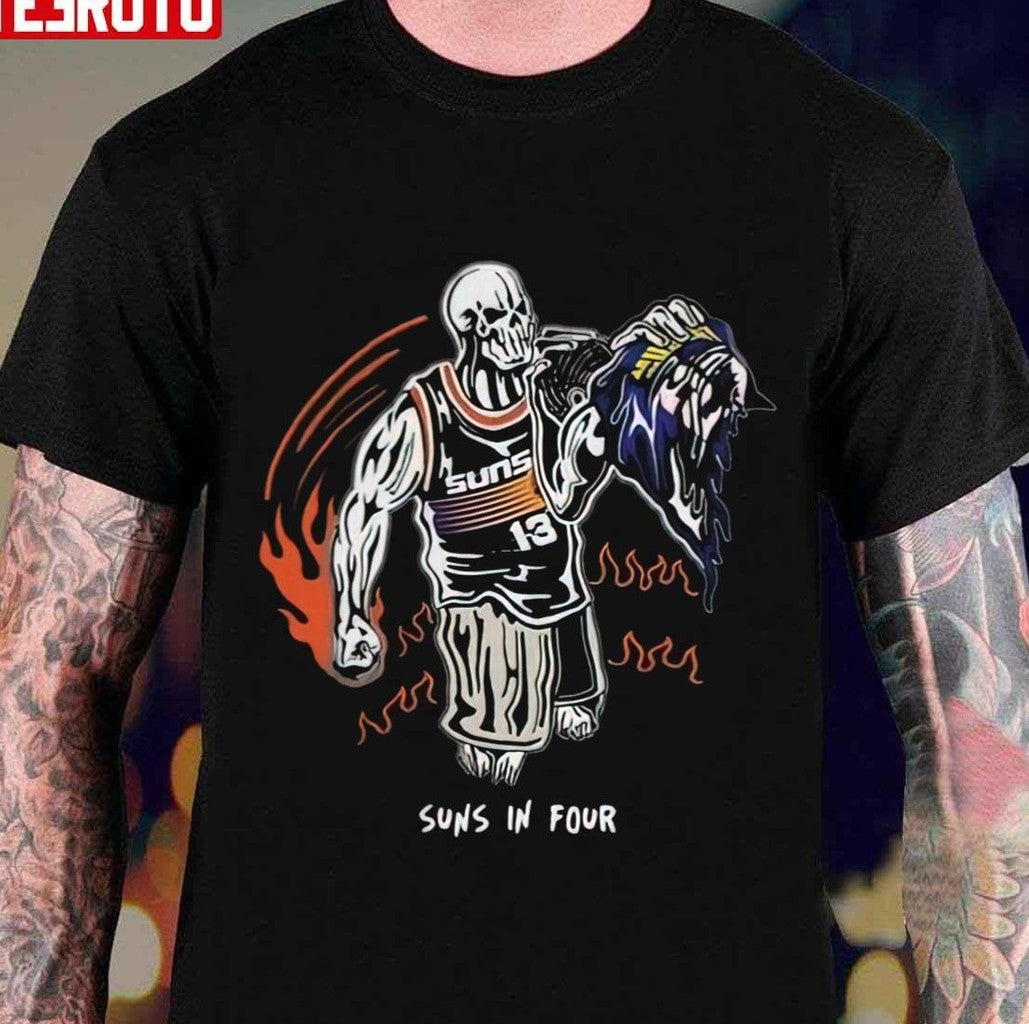 Phoenix Suns In 4 Playoffs Finals Warren Lotas Unisex T-Shirt - T-Shirt, Sweatshirt, Hoodie