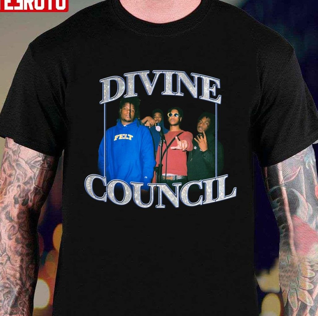 Old School Vintage 90s Divine Council Unisex T-Shirt - T-Shirt, Sweatshirt, Hoodie