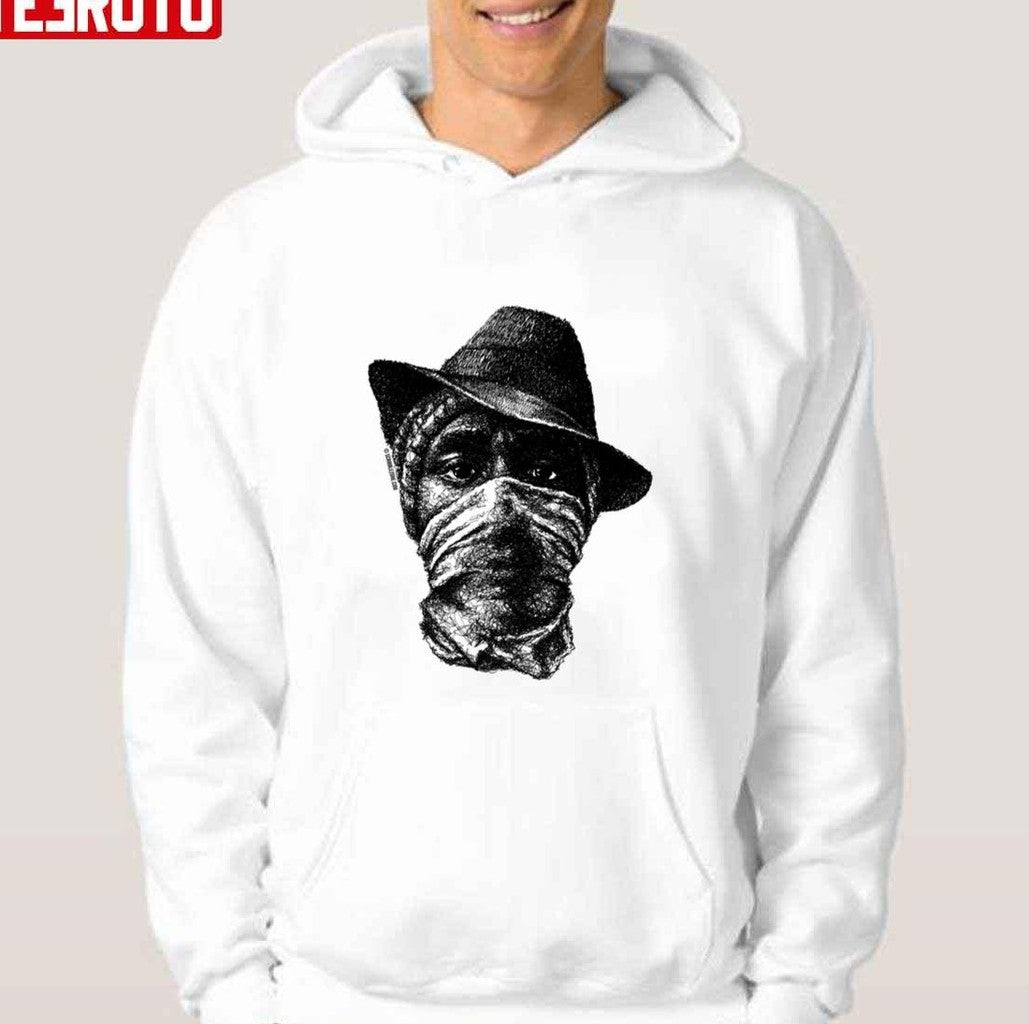 Scribbled Rapper Unisex Hoodie - T-Shirt, Sweatshirt, Hoodie