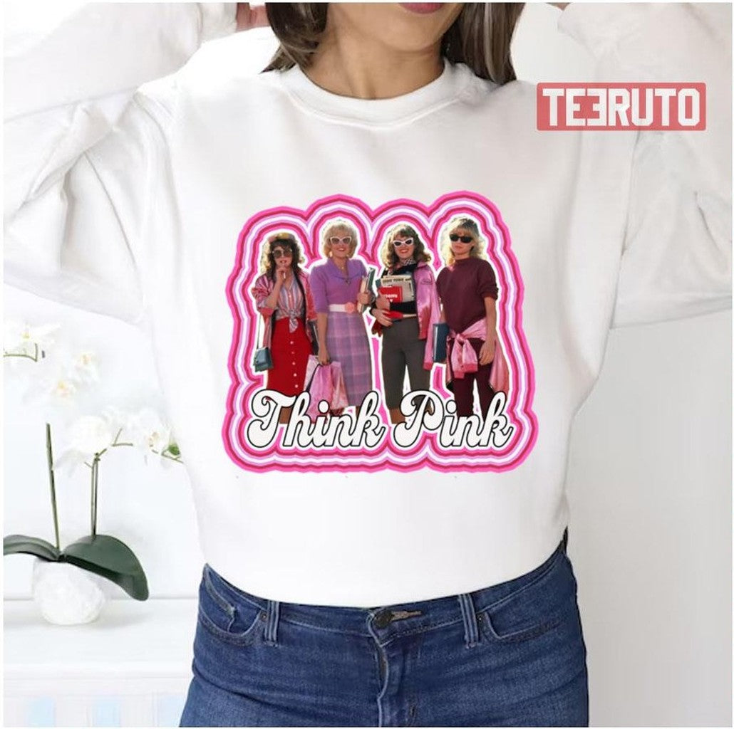 Pink Ladies Grease 2 Michelle Pfeiffer Think Pink Unisex Sweatshirt - T-Shirt, Sweatshirt, Hoodie