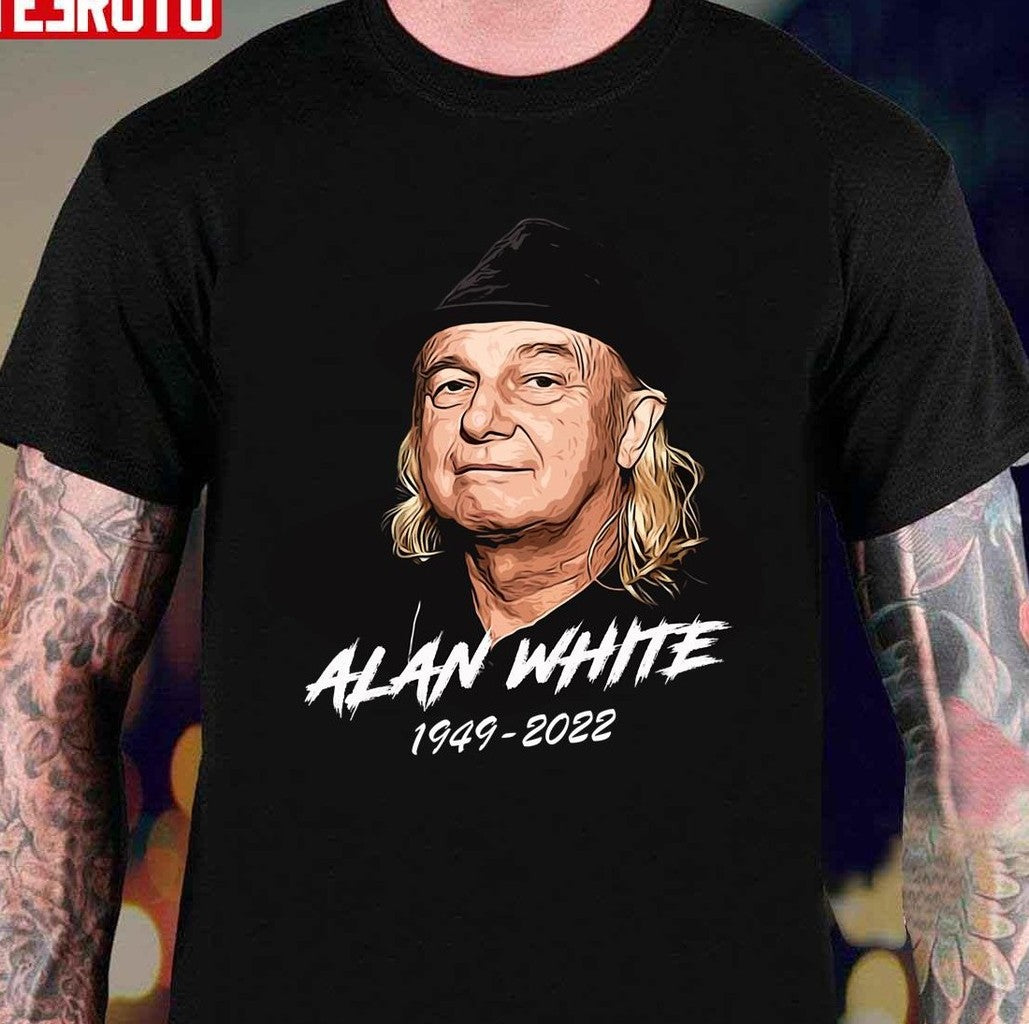 Rip Alan White 1949-2022 Unisex T-Shirt - T-Shirt, Sweatshirt, Hoodie
