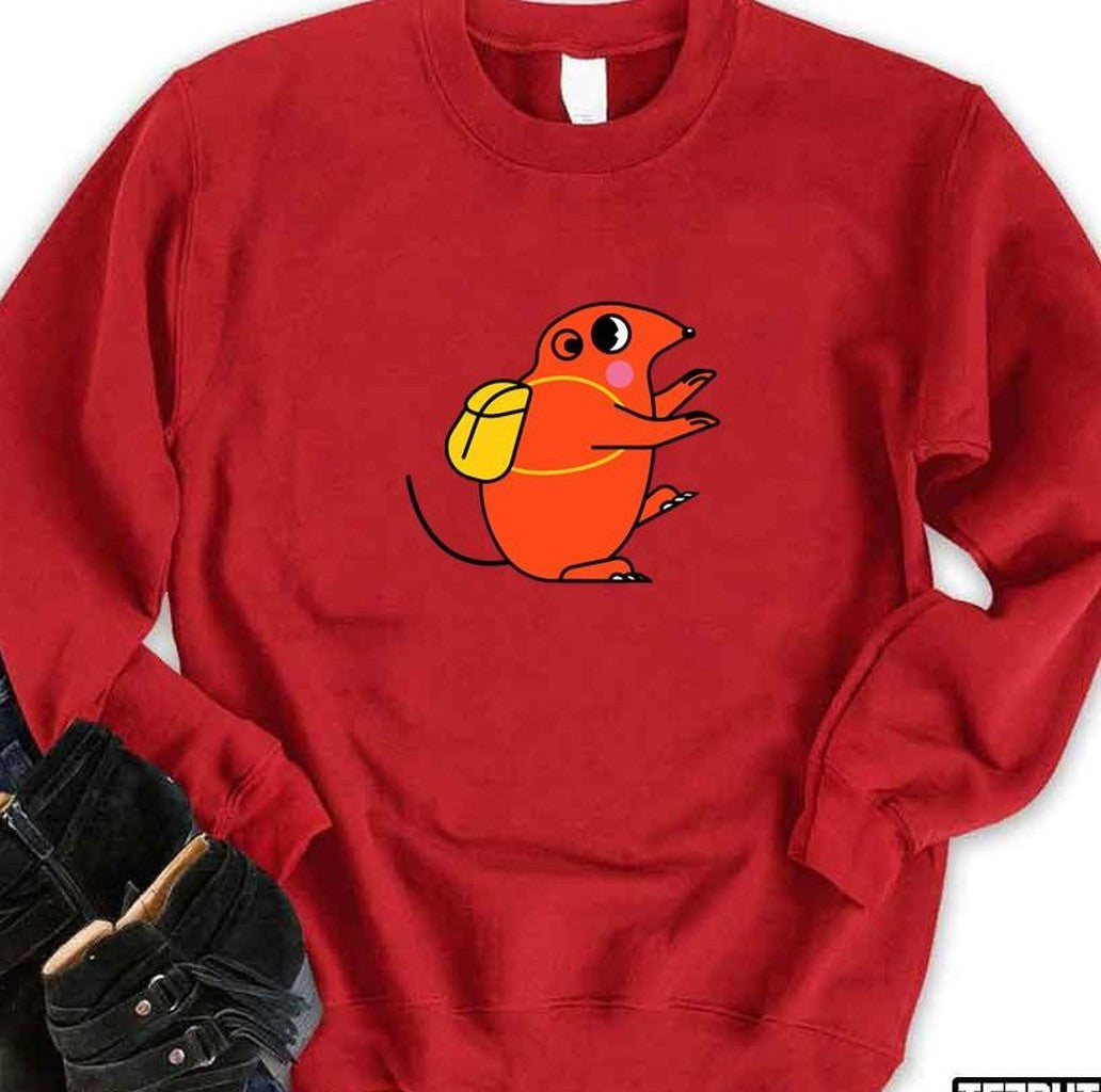 Orange Elephant Shrew Meme Unisex Sweatshirt - T-Shirt, Sweatshirt, Hoodie
