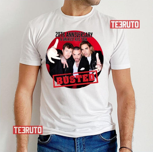 Anniversary Tour 2023 Busted Band Unisex T-Shirt - T-Shirt, Sweatshirt, Hoodie