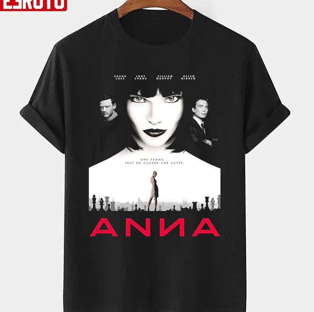 Sasha Luss Luke Evans Ana Film Poster Style Unisex T-shirt - T-Shirt, Sweatshirt, Hoodie