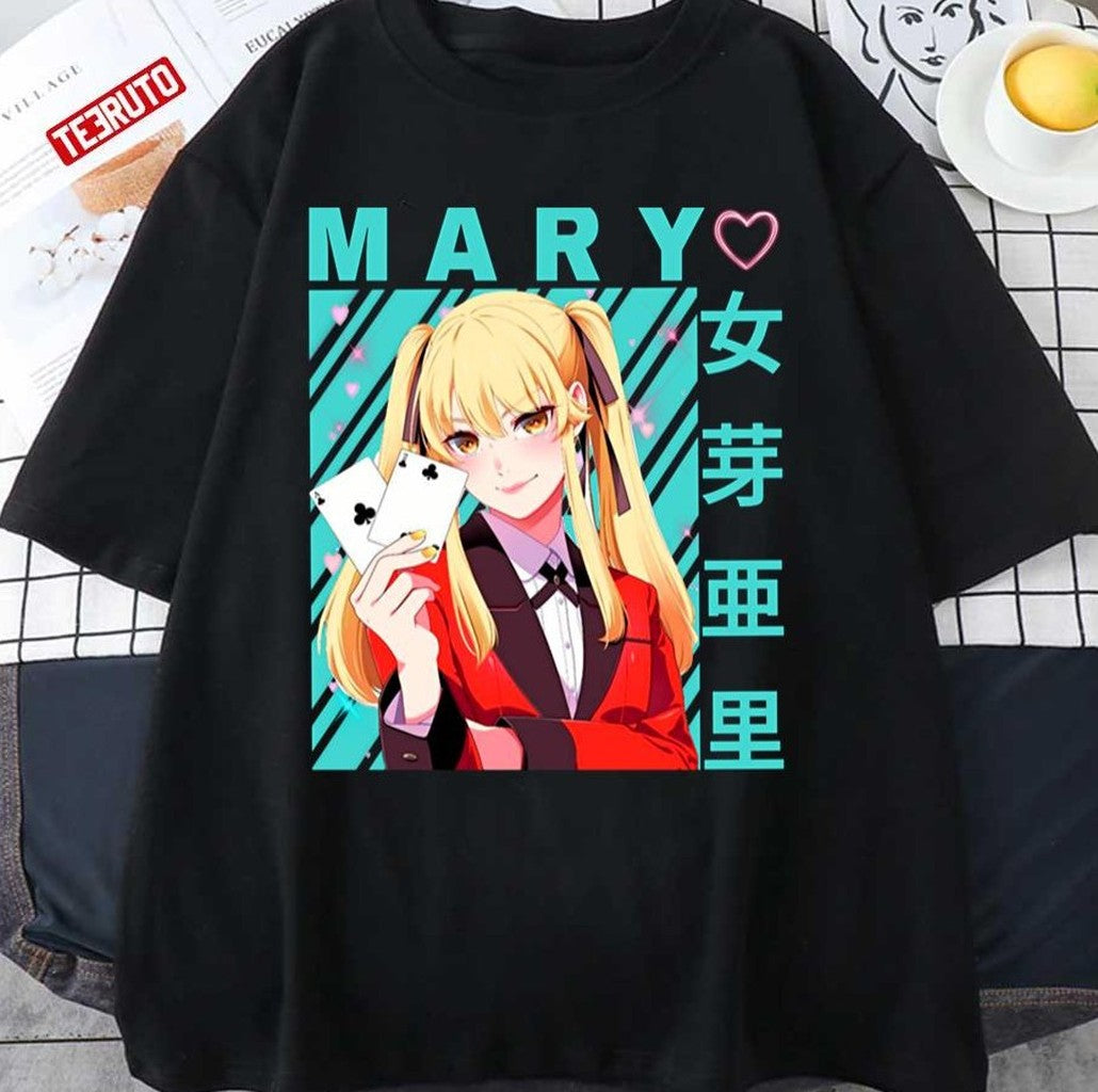 Pretty Mary Saotome Kakegurui Unisex T-shirt - T-Shirt, Sweatshirt, Hoodie