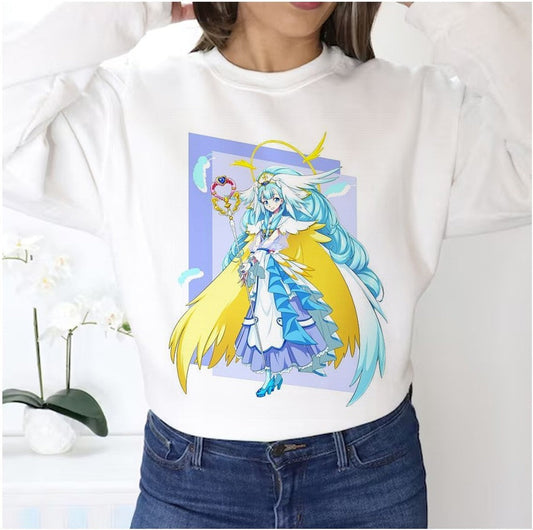 Animation Girl Cure Ange - Hugtto Precure Unisex Sweatshirt - T-Shirt, Sweatshirt, Hoodie