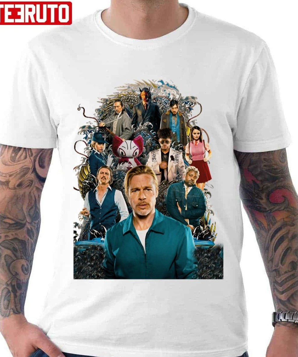 Movie Bullet Train Characters 2022 Unisex T-Shirt - T-Shirt, Sweatshirt, Hoodie