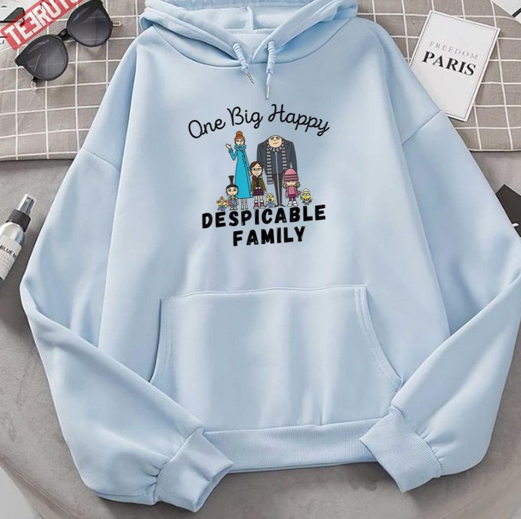 One Big Happy Family Funny Unisex Sweatshirt - T-Shirt, Sweatshirt, Hoodie