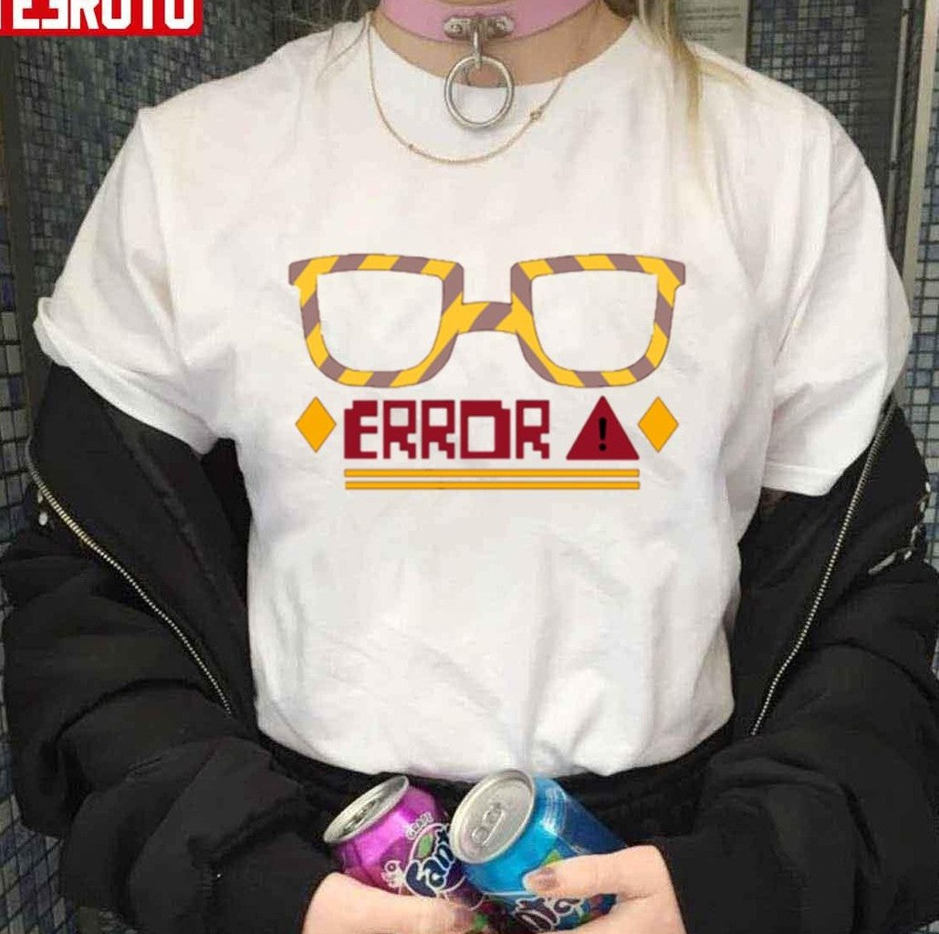 Mystic Messenger Error 707 Glasses Unisex T-Shirt - T-Shirt, Sweatshirt, Hoodie