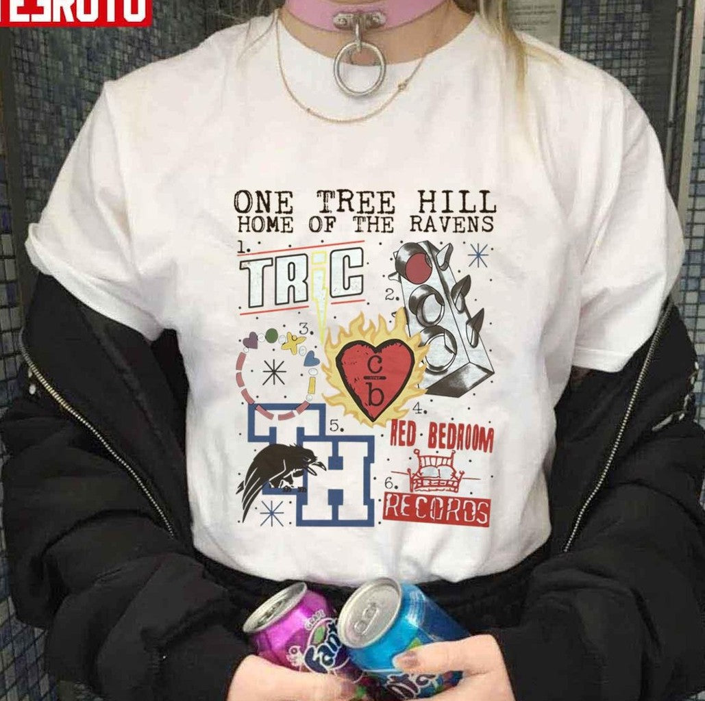 One Tree Hill Home Of The Ravens Vintage Retro Unisex T-Shirt - T-Shirt, Sweatshirt, Hoodie