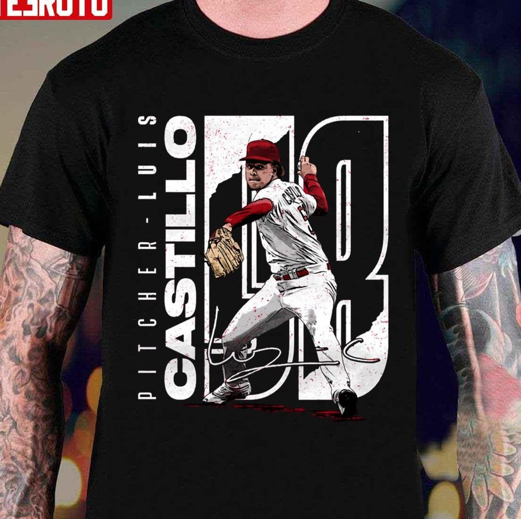 Pitcher Luis Castillo Stretch Unisex T-Shirt - T-Shirt, Sweatshirt, Hoodie