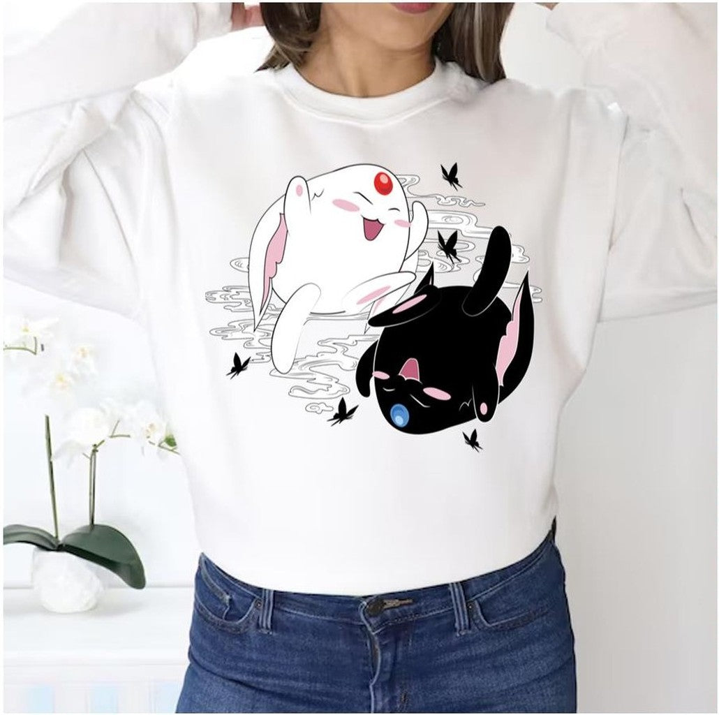 Mokona Madoki Yin Yang Xxxholic Clamp Unisex Sweatshirt - T-Shirt, Sweatshirt, Hoodie