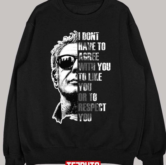 Anthony Bourdain Bw Bourdain Unisex T-Shirt - T-Shirt, Sweatshirt, Hoodie