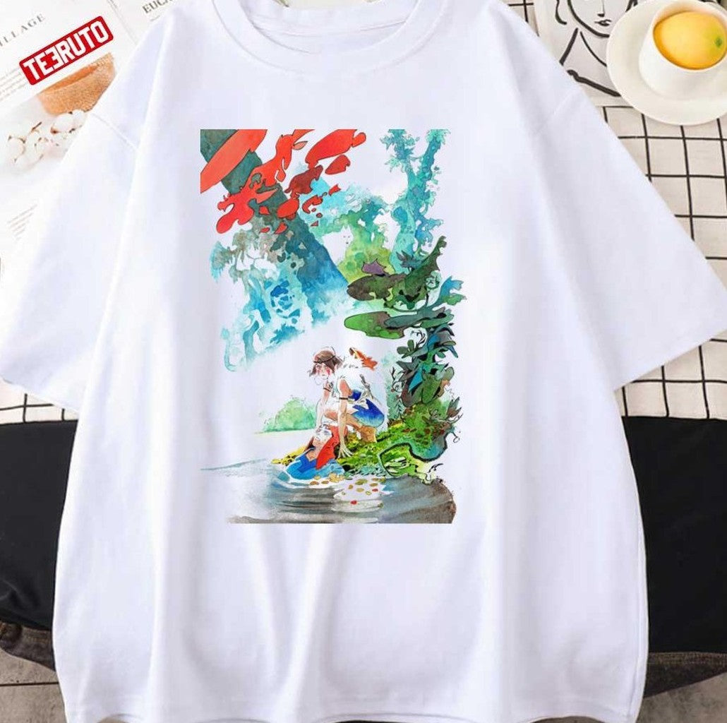 Princess Mononoke Studio Ghibli Present Unisex T-Shirt - T-Shirt, Sweatshirt, Hoodie