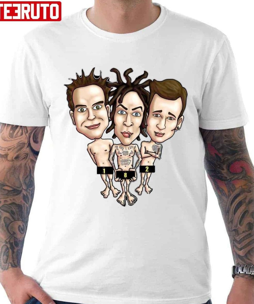 Naked Blink 182 Fanart Unisex T-shirt - T-Shirt, Sweatshirt, Hoodie