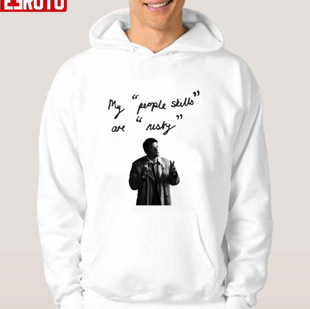 My People Skills Are Rusty Jensen Ackles Unisex Hoodie - T-Shirt, Sweatshirt, Hoodie