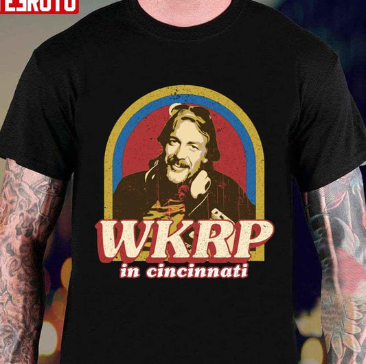 Andy Travis Wkrp In Cincinnati Wkrp In Cincinnati Retro Unisex T-shirt - T-Shirt, Sweatshirt, Hoodie