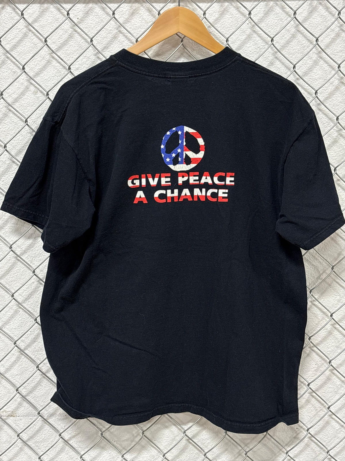 Vintage Y2k John Lennon Give Peace Chance Band Size - Adult & Kids T-Shirts, Sweatshirts & Hoodies apparel design preview 3