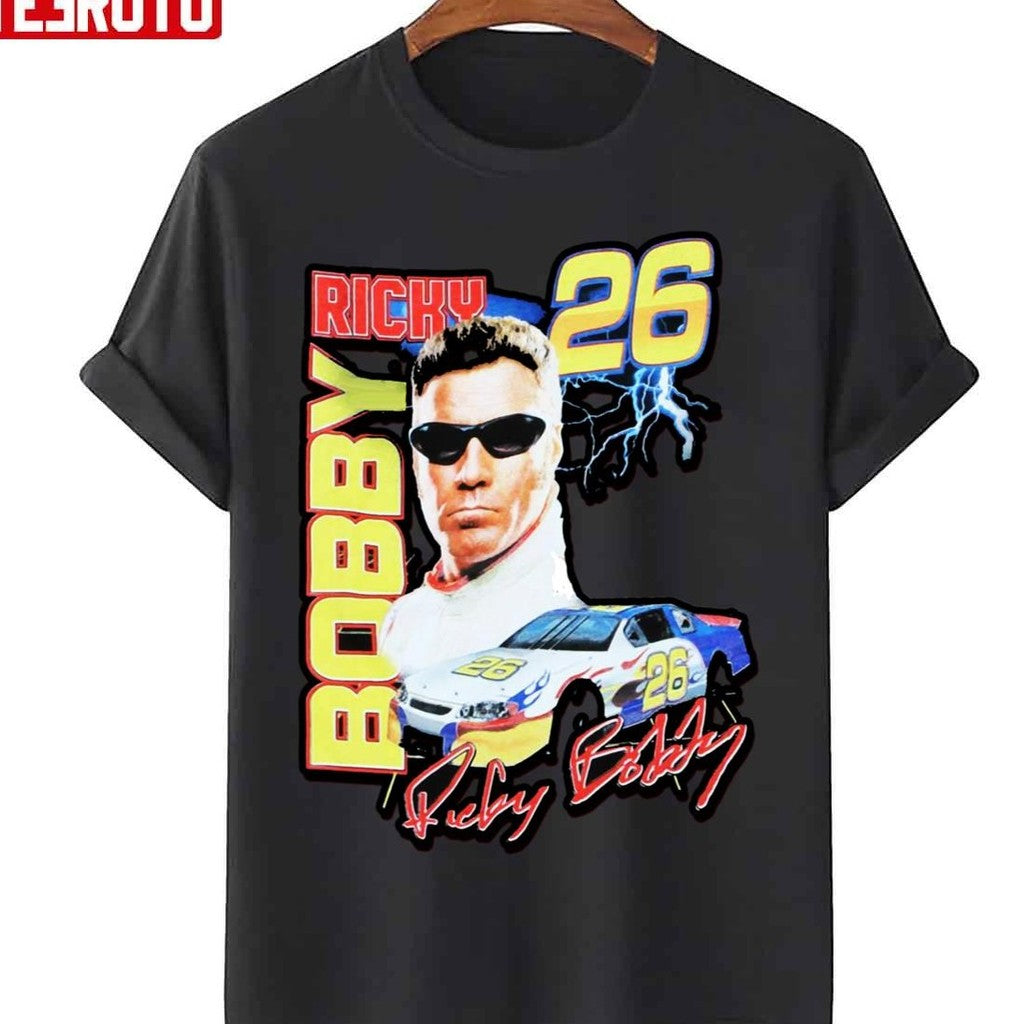 Ricky Bobby Vintage Racing Unisex T-Shirt - T-Shirt, Sweatshirt, Hoodie