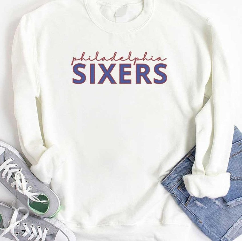 Philadelphia 76ers Philly Sixers Aesthetic Clothing Unisex Sweatshirt - T-Shirt, Sweatshirt, Hoodie
