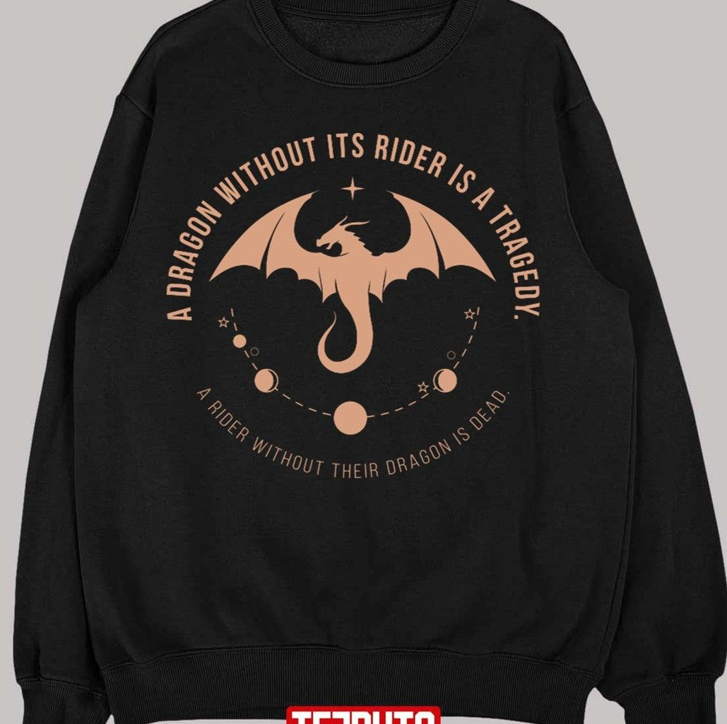 Romantasy Fantasy Ya Dark Fourth Wing Unisex Sweatshirt - T-Shirt, Sweatshirt, Hoodie