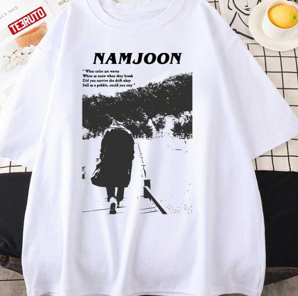 Namjooning What Color Are Waves Mono RM BTS Unisex T-shirt - T-Shirt, Sweatshirt, Hoodie