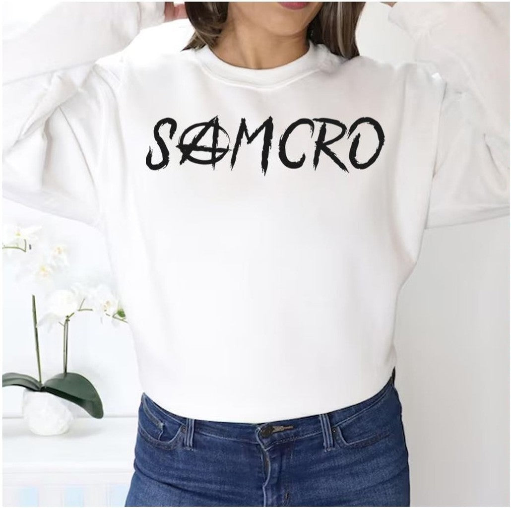 Samcro Black Text Sons Of Anarchy Unisex Sweatshirt - T-Shirt, Sweatshirt, Hoodie