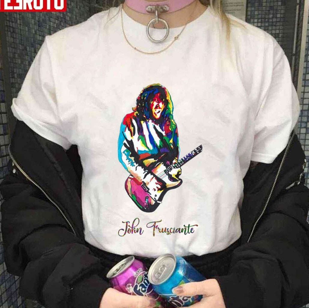 Painting Of John Anthony Frusciant Unisex T-Shirt - T-Shirt, Sweatshirt, Hoodie