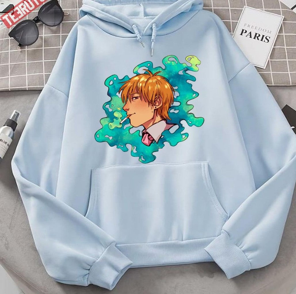 Reigen Fanart Smoke Mob Psycho 100 Unisex Hoodie - T-Shirt, Sweatshirt, Hoodie