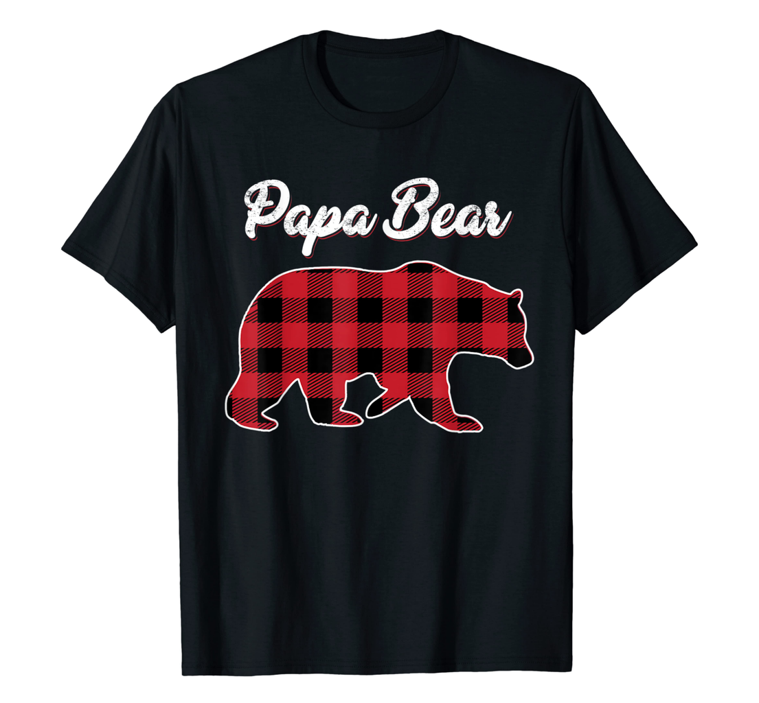 Papa Bear Christmas Unisex T-Shirt - T-Shirt, Sweatshirt, Hoodie