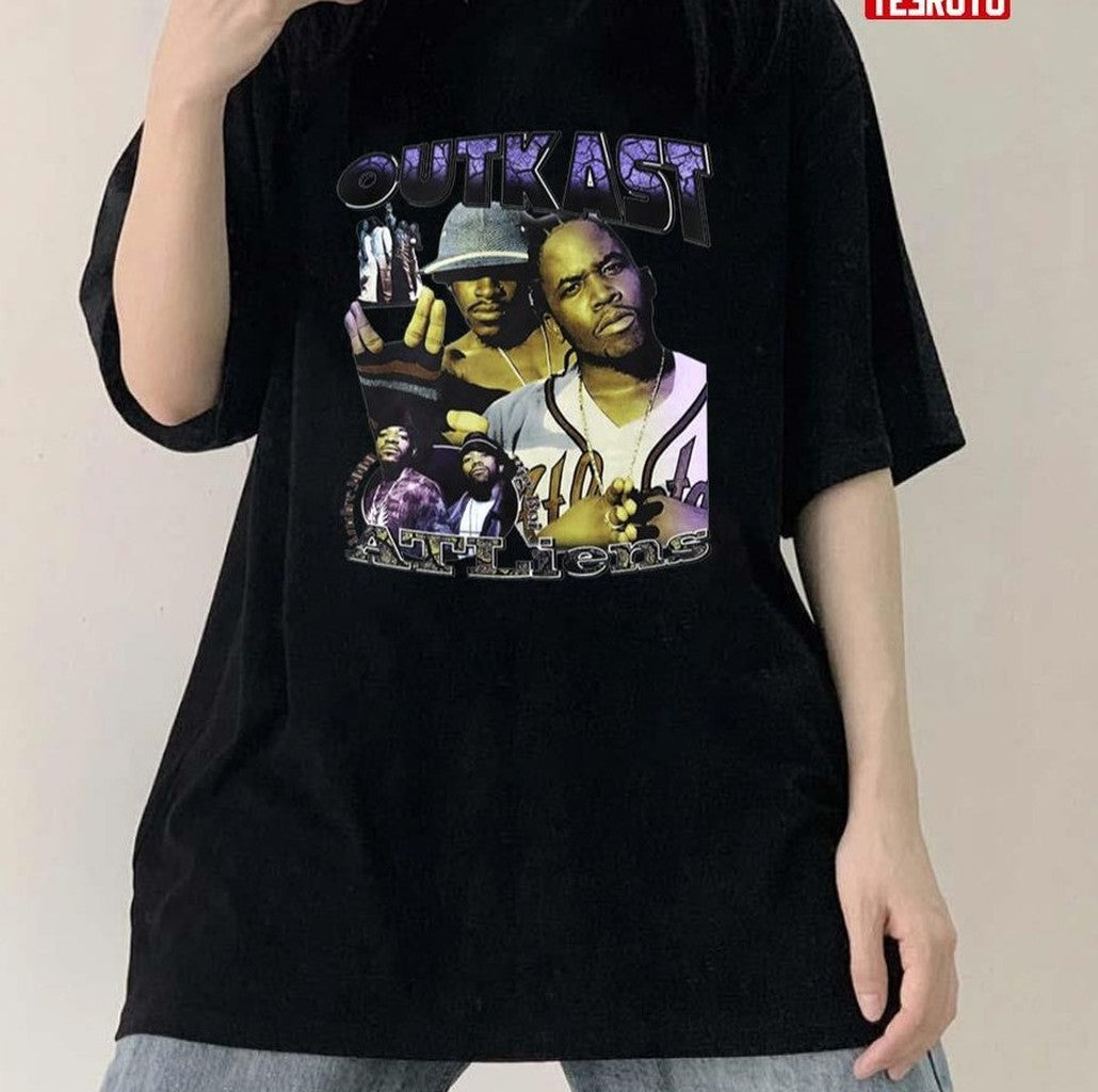 OUTKAST Hip Hop Vintage Rap Unisex T-Shirt - T-Shirt, Sweatshirt, Hoodie