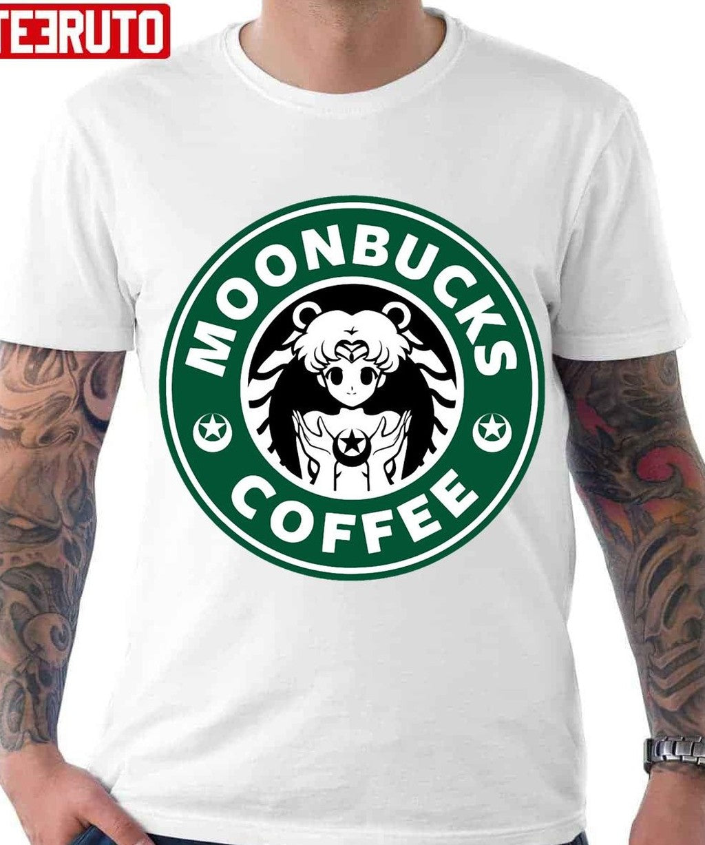 Moonbucks Coffee Sailor Moon Unisex T-Shirt - T-Shirt, Sweatshirt, Hoodie