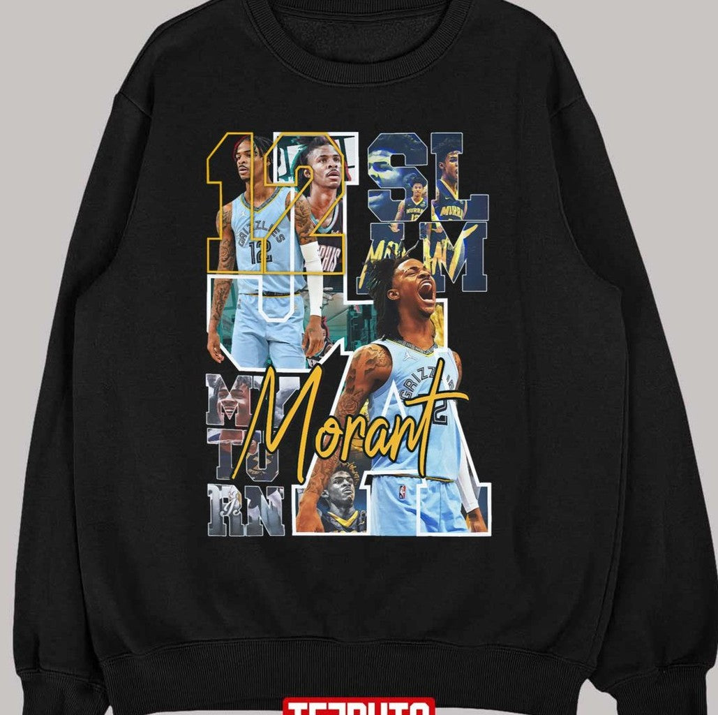 Morant Basketball Iconic Unisex T-Shirt - T-Shirt, Sweatshirt, Hoodie