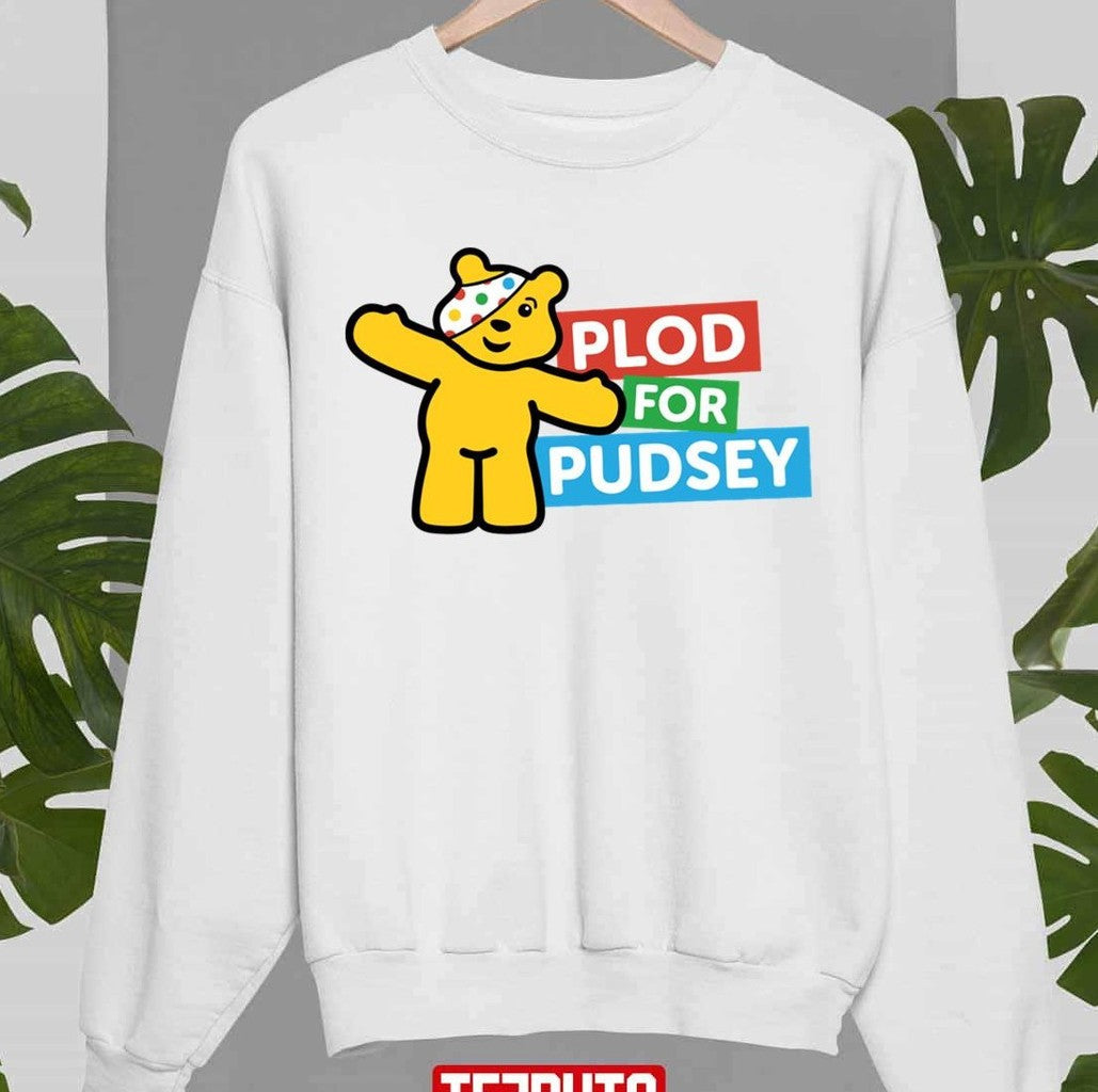 Plod For Pudsey Artwork Unisex Sweatshirt - T-Shirt, Sweatshirt, Hoodie