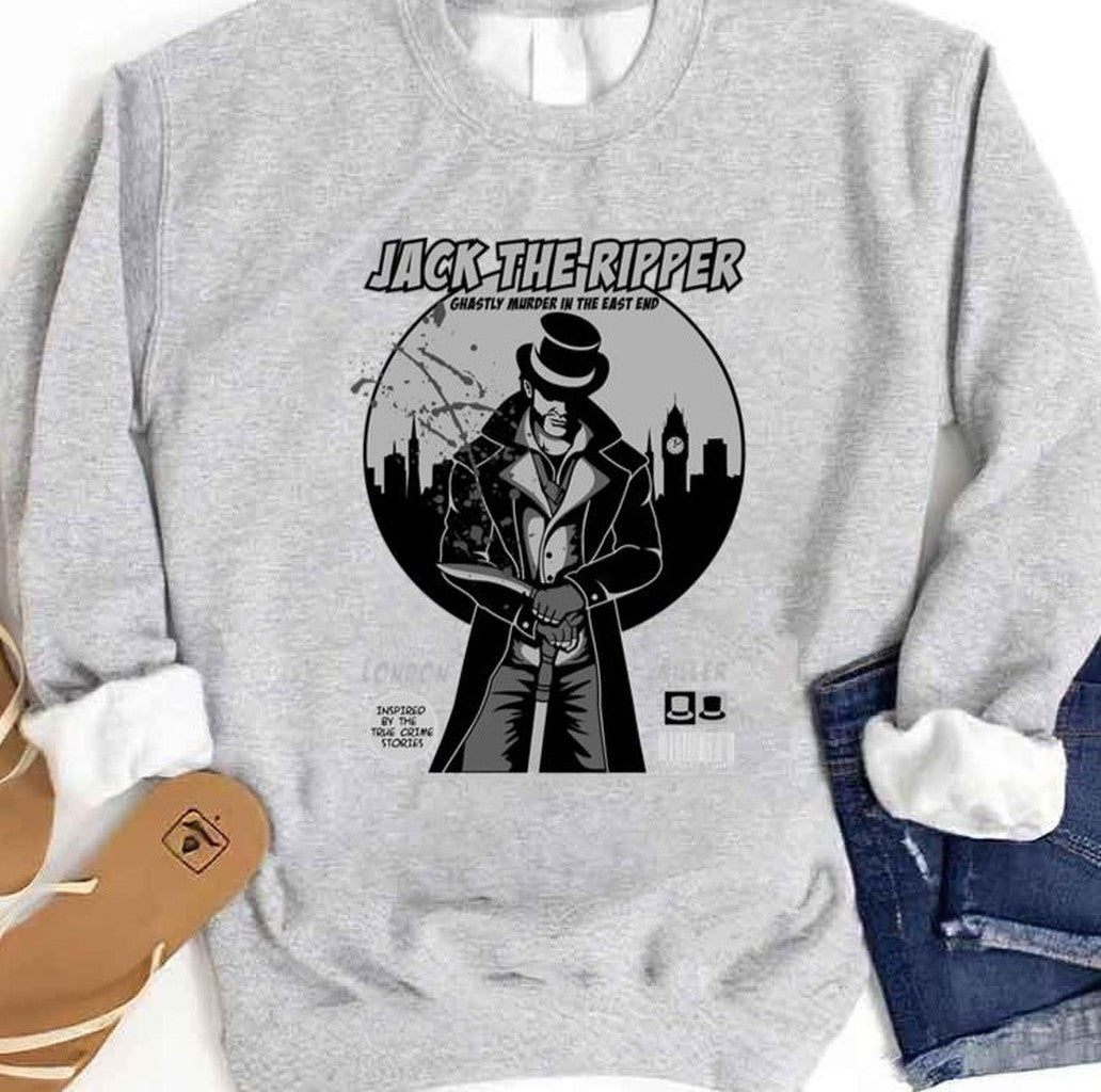 My Favorite Jack The Ripper Comic Vintage Unisex Sweatshirt - T-Shirt, Sweatshirt, Hoodie