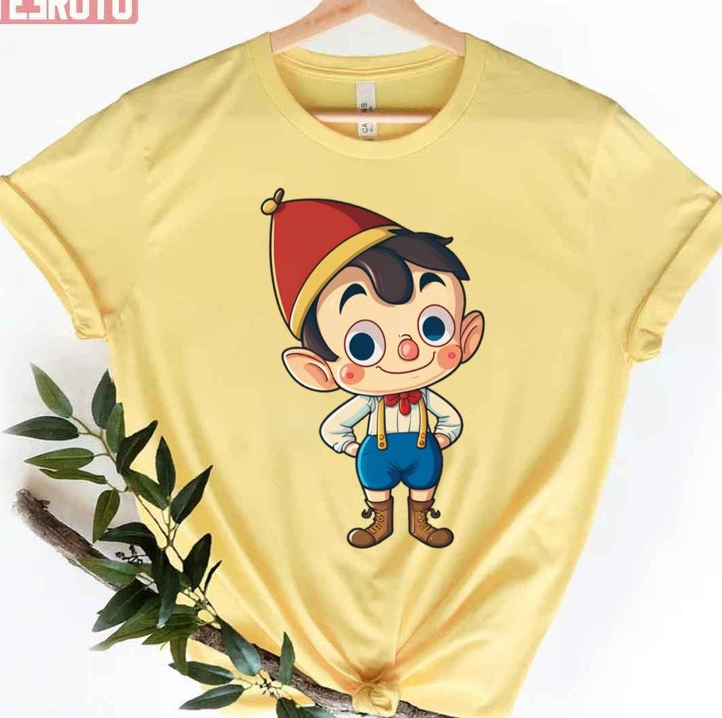 Pinocchio Looking At You With Thinking Don't Lie To Me Unisex T-Shirt - T-Shirt, Sweatshirt, Hoodie