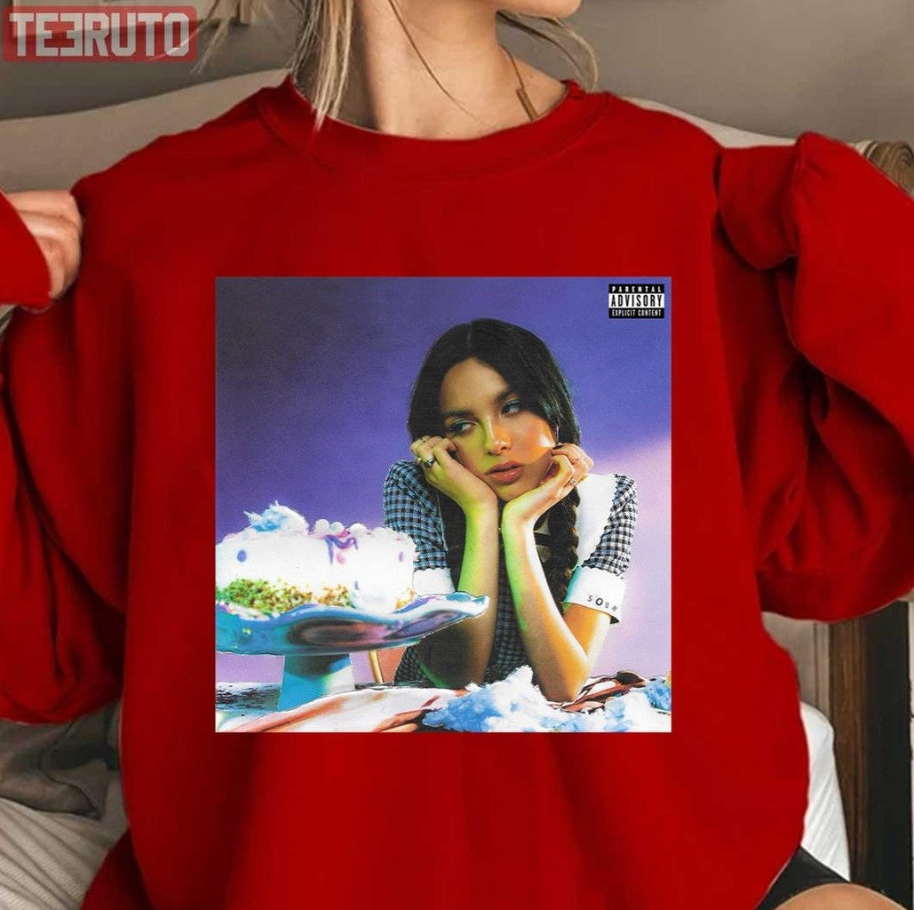 Olivia Rodrigo Album Of The Year 2021 Unisex Sweatshirt - T-Shirt, Sweatshirt, Hoodie