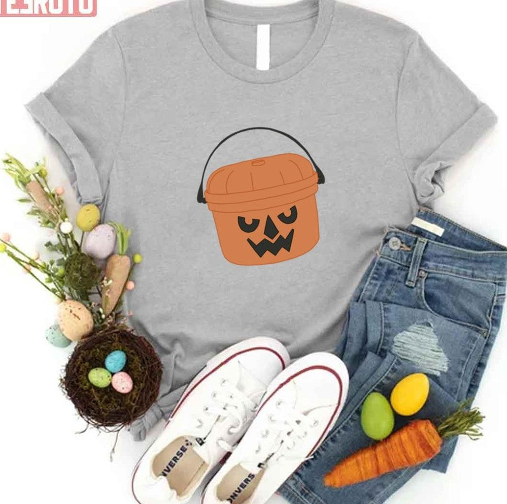 Pumpkin Bucket Mcdonalds Halloween Unisex T-shirt - T-Shirt, Sweatshirt, Hoodie