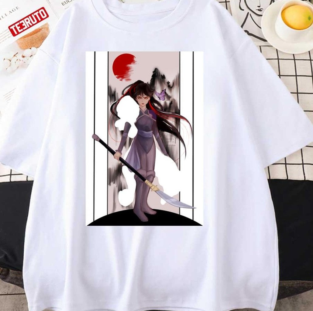 Setsuna Grow Up Art Yashahime Anime Unisex T-Shirt - T-Shirt, Sweatshirt, Hoodie