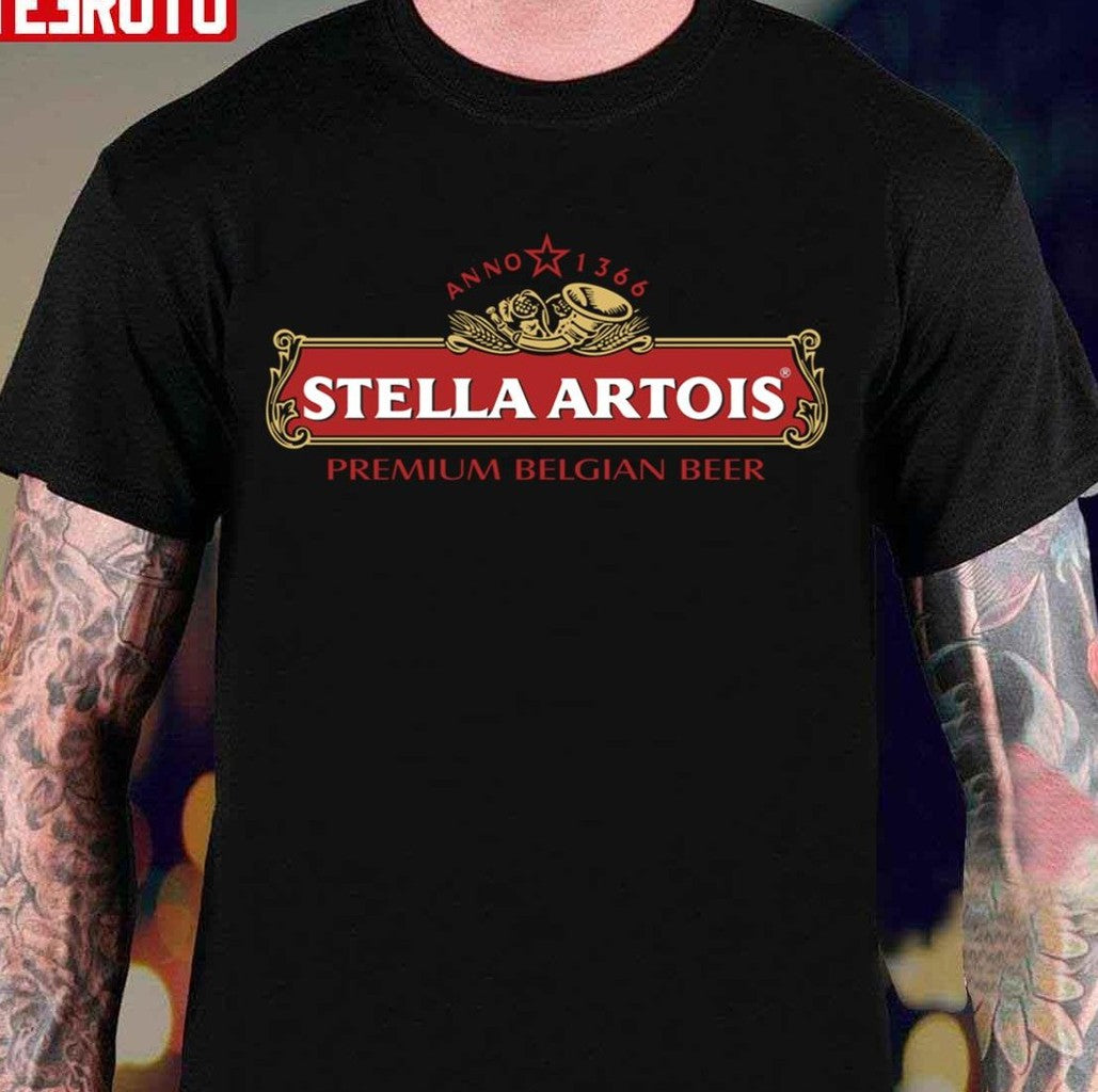 Premium Belgian Beer Stella Artois Unisex T-Shirt - T-Shirt, Sweatshirt, Hoodie