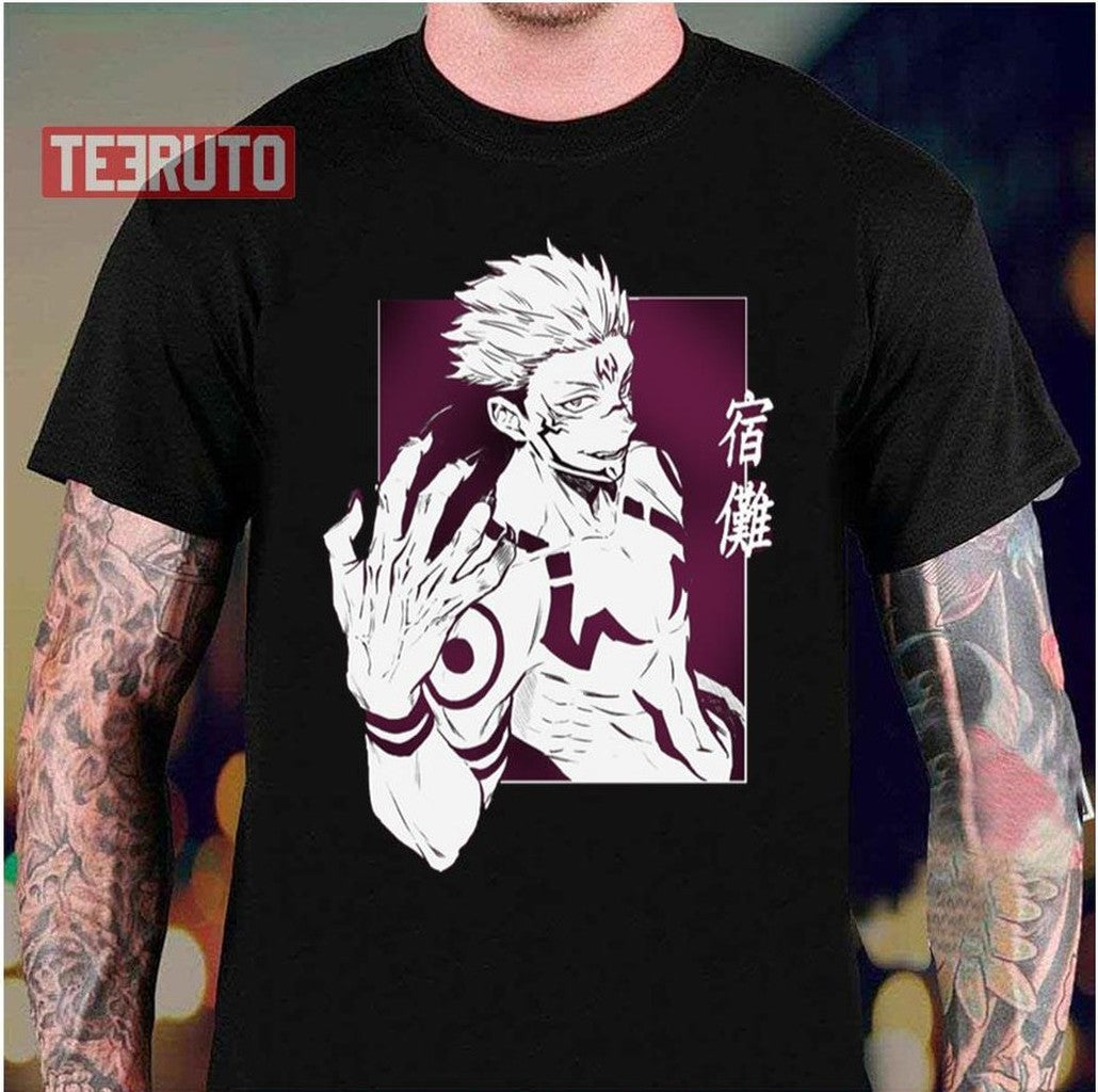 Ryomen Sukuna Jujutsu Kaisen Pop Art Unisex T-Shirt - T-Shirt, Sweatshirt, Hoodie