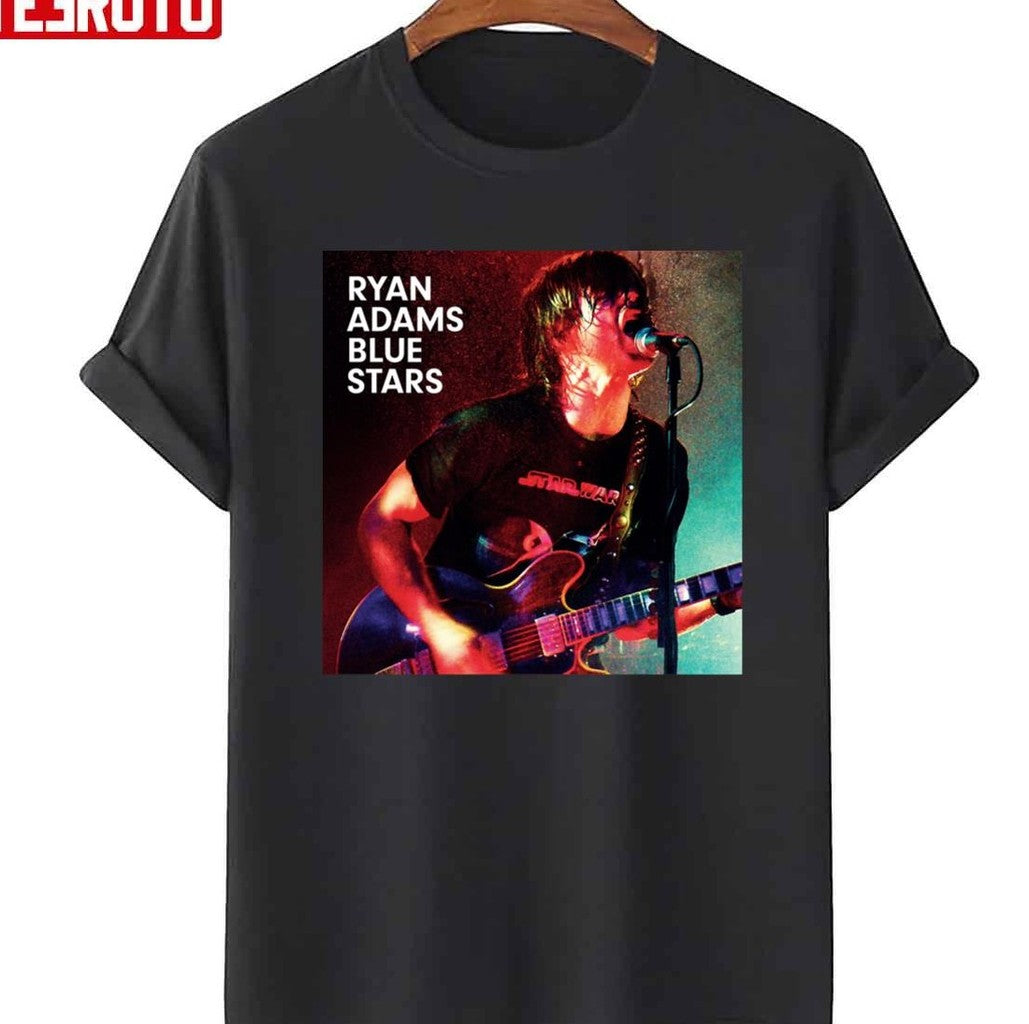 Save Mripat Ryan Adams Blue Stars Unisex T-Shirt - T-Shirt, Sweatshirt, Hoodie