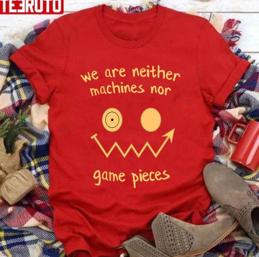 Neither Machines Nor Game Pieces Tengoku Daimakyou Unisex T-Shirt - T-Shirt, Sweatshirt, Hoodie