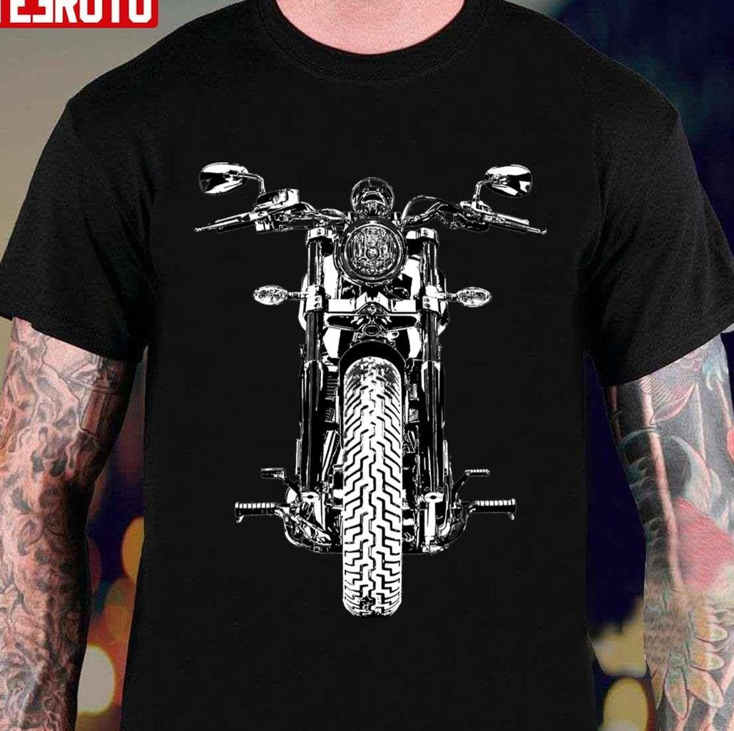 Motorcycle Graphic Design Unisex T-Shirt - T-Shirt, Sweatshirt, Hoodie