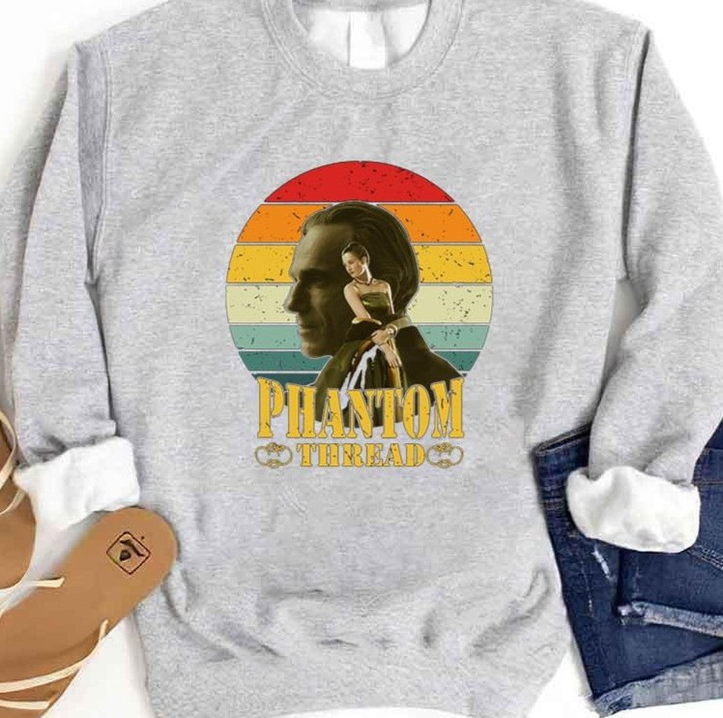 Phantom Thread Vintage Movie Graphic Unisex Sweatshirt - T-Shirt, Sweatshirt, Hoodie
