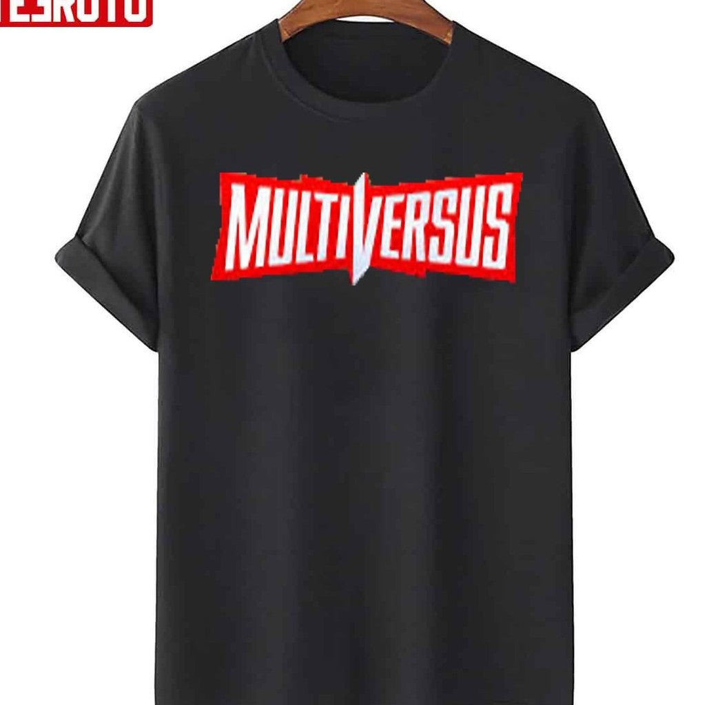 Multiversus Game Red Logo Unisex T-Shirt - T-Shirt, Sweatshirt, Hoodie