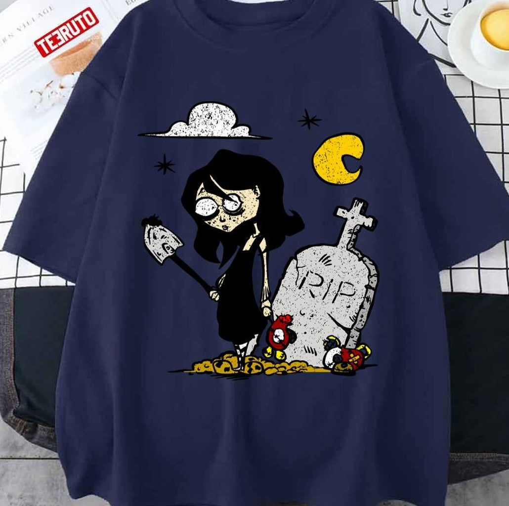 Rip Creepy Bear Halloween Art Griffinilla Unisex T-Shirt - T-Shirt, Sweatshirt, Hoodie
