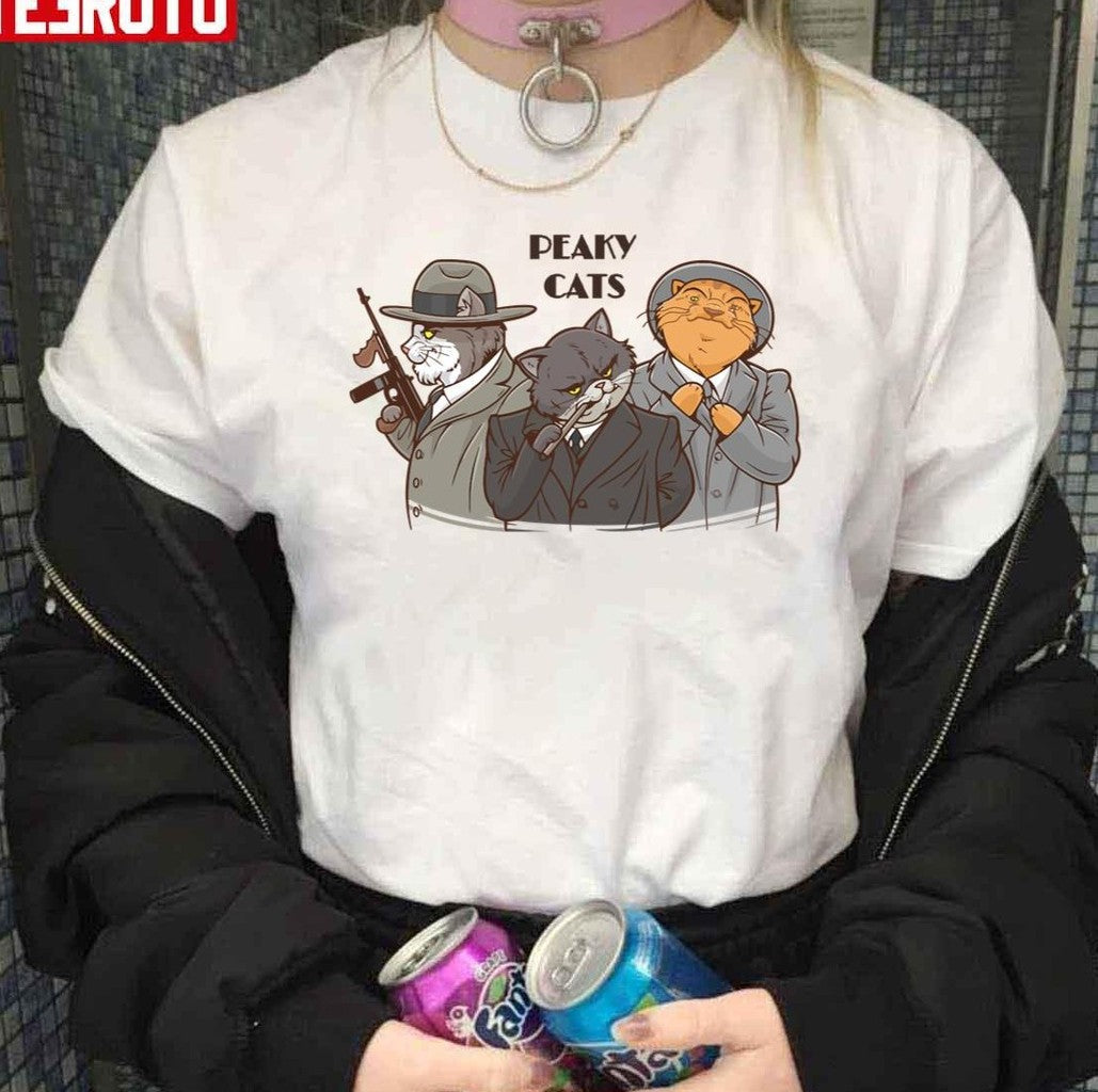 Peaky Cats Unisex T-Shirt - T-Shirt, Sweatshirt, Hoodie