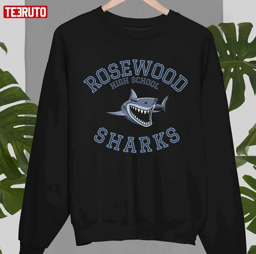 Rosewood High School Sharks Unisex Sweatshirt - T-Shirt, Sweatshirt, Hoodie